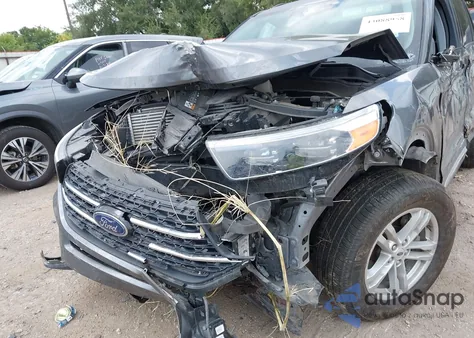 2021 Ford Explorer Xlt из США, поврежденный, VIN 1FMSK7DH0MGA49915